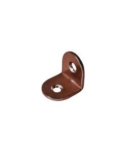 LASTRINA PIEGATA BRONZATA 25 X 25 X 15 SPESSORE 1,5 MM. - 4 PZ.