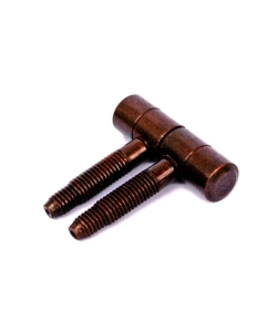 CERNIERE PER INFISSI "ANUBA" IN FERRO BRONZATO Ø 9 MM. 2 PZ.