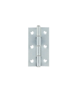 CERNIERE CON SPINA FISSA FERRO ZINCATO 25 X 40 MM. 2 PZ.