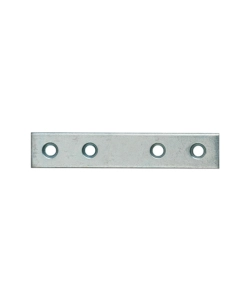 LASTRINE DI GIUNZIONI DRITTE IN ACCIAIO ZINCATO BIANCO 60X15 MM. 4 PZ.