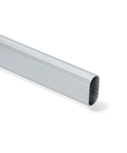 TUBO PER ARMADI OVALE IN ALLUMINIO MILLERIGHE 150 CM.