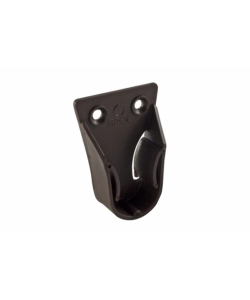SUPPORTI LATERALI PER TUBO TONDO Ø 20 MM. IN PLASTICA MARRONE 2 PZ.