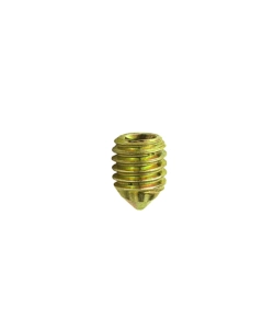 GRANI PER FISSAGGIO MANIGLIA M6 X 8 MM. IN FERRO ZINCATO GIALLO 10 PZ.