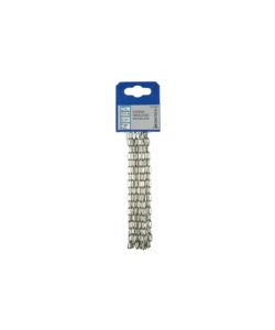 CATENA OROLOGIO PRETAGLIATA Ø 1,3 MM. IN ACCIAO NICHELATO 2,5 MT.