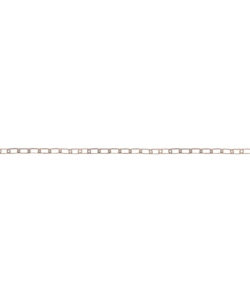 CATENA OROLOGIO PRETAGLIATA Ø 1,3 MM. IN ACCIAO NICHELATO 2,5 MT.