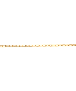 CATENA FORZATINA PRETAGLIATA Ø 1,3 MM. IN ACCIAO OTTONATO 2,5 MT.