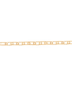 CATENA DECORATIVA PRETAGLIATA Ø 2 MM. IN ACCIAIO OTTONATO 2,5 MT.