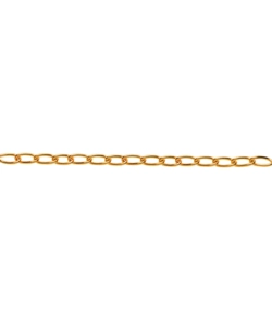 CATENA DECORATIVA PRETAGLIATA Ø 2 MM. IN ACCIAIO OTTONATO 2,5 MT.