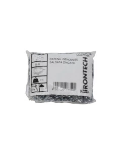 CATENA GENOVESE PRETAGLIATA Ø 2 MM. IN ACCIAIO ZINCATO 5 MT.