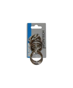 ANELLO TONDO SALDATO Ø 4 X 32 MM. IN ACCIAIO ZINCATO - 10 PZ.