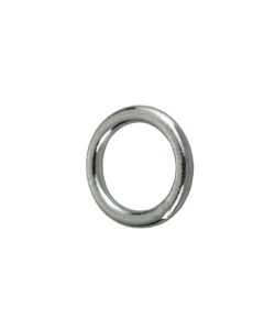 ANELLO TONDO SALDATO Ø 3 X 20 MM. IN ACCIAIO ZINCATO - 12 PZ.