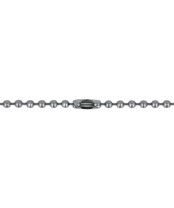 GIUNZIONE A BASTONCINO PER CATENELLA A PALLINI DA Ø 3,6 MM. - NICHELATO - 10 PZ.