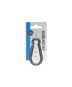 MOSCHETTONE POMPIERE Ø 8 X 80 MM. IN ACCIAIO INOX A4 - AISI 316