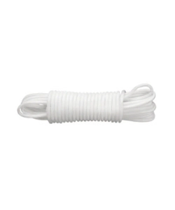 CAVO IN PLASTICA BIANCA Ø 5 MM. PER STENDIBIANCHERIA 10 MT.