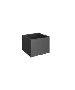 AIUOLA RIALZATA 1X1 GRIGIO SCURO METALLIZZATO - BIOHORT. 65005