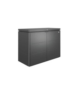 COPRIBIDONE O PORTATTREZZI BIOHORT "HIGHBOARD 160" IN ACCIAIO ZINCATO GRIGIO SCURO METALLIZZATO - COD. 73015