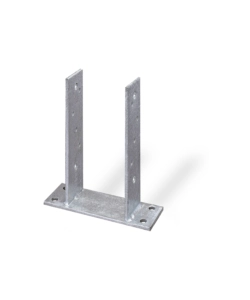 SUPPORTO PER PALI DA AVVITARE 101 X 60 X 200 X 200 MM.