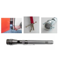 BACCHETTA SNODATA A LED TASCABILE, MAGNETICA, TELESCOPICA