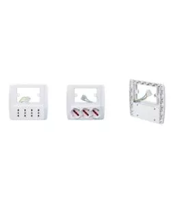PRESA MULTIPLA DA PARETE "EMILIA SMART" CON 4 PRESE BIVALENTI 10/16A - NERA.