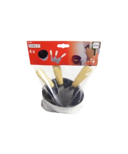 SET PER STUCCARE, 3 SPATOLE + SCODELLA