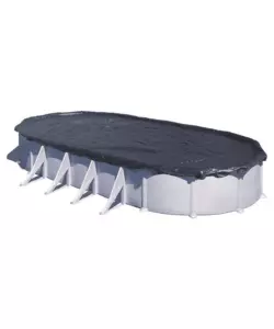 COPERTURA INVERNALE PER PISCINA OVALE GRE 610X375 CM O A FORMA DI OTTO 500X340 CM - CIPROV611