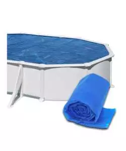 TELO DI COPERTURA GRE PER PISCINA FUORI TERRA OVALE 730X375 CM - COD. CPR0V730