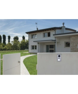 KIT VIDEOCITOFONICO DA PARETE MONOFAMILIARE VIMAR CON VIVAVOCE INTERCOMUNICANTE
