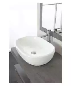 MOBILE BAGNO SOSPESO "SHELF" FINITURA CEMENTO, 120X50X8 CM