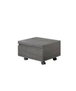 CASSETTIERA SU RUOTE "SHELF" 1 CASSETTO CEMENTO, 58X48X29,5 CM