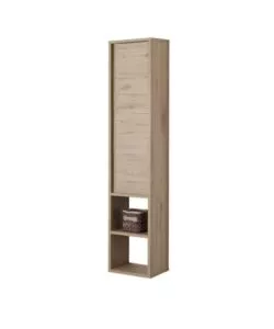 PENSILE SOSPESO PER BAGNO "SHELF" ROVERE, 30X24X150 CM