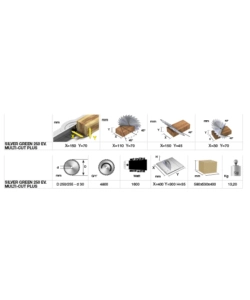 TRONCATRICE PER LEGNO SILVER GREEN EVOLUTION G.250E - COMPA