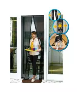 ZANZARIERA CON MAGNETI "BUZZ AWAY" PER FINESTRE, 120X220 CM