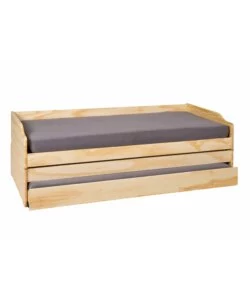 LETTO SINGOLO 3 IN 1 IN PINO MASSELLO 90X200 CM