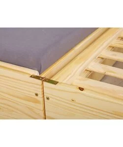LETTO SINGOLO 3 IN 1 IN PINO MASSELLO 90X200 CM