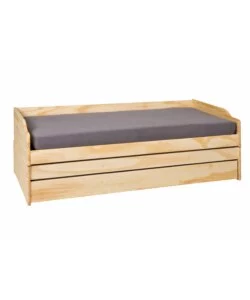 LETTO SINGOLO 3 IN 1 IN PINO MASSELLO 90X200 CM