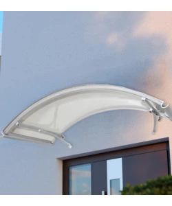 PENSILINA IN POLICARBONATO COMPATTO EUROGARDEN GRIGIO 90X140 CM