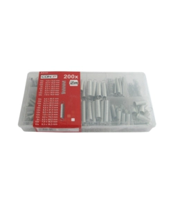 ASSORTIMENTO MOLLE ZINCATE 200 PZ.