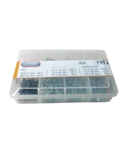 ASSORTIMENTO CHIODI 750 PZ.