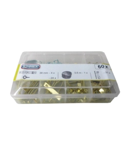 ASSORTIMENTO GANCI PER QUADRI 60 PZ.