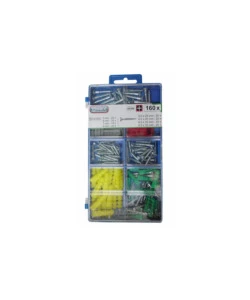 ASSORTIMENTO VITI E TASSELLI 160 PZ.