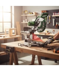 TRONCATRICE RADIALE COMPA "305 X2-B" CON DOPPIO INDICATORE LASER 2.000W