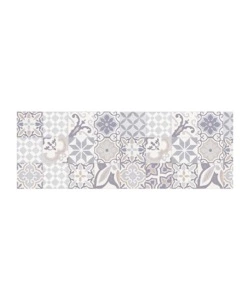 TAPPETO VINILICO STAMPATO "BCN VINTAGE", 50X140 CM