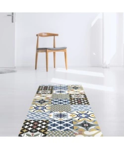 TAPPETO VINILICO STAMPATO "CROMA HIDRAULICO", 50X140 CM