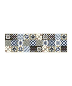 TAPPETO VINILICO STAMPATO "CROMA HIDRAULICO", 60X200 CM