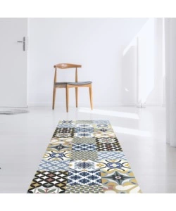 TAPPETO VINILICO STAMPATO "CROMA HIDRAULICO", 60X200 CM