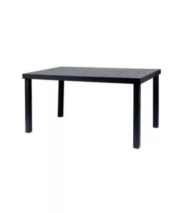 TAVOLO DA ESTERNO EUROGARDEN IN ALLUMINIO ANTRACITE 152x90x75 CM
