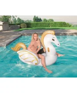 GONFIABILE PER PISCINA BESTWAY "PEGASO GIGANTE LUXURY" 223x140x127 CM - COD. 41118