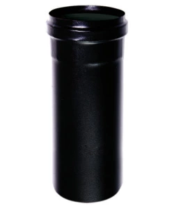 TUBO TELESCOPICO NERO SMALTATO DN 80
