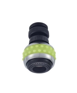 ROMPIGETTO RUBINETTO PER CUCINA "BUBBLE STREAM" - VERDE 2 GETTI