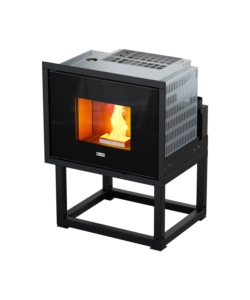 TERMOSTUFA A PELLET DA INCASSO CANADIAN STOVE "IDRO17" 16,5 KW